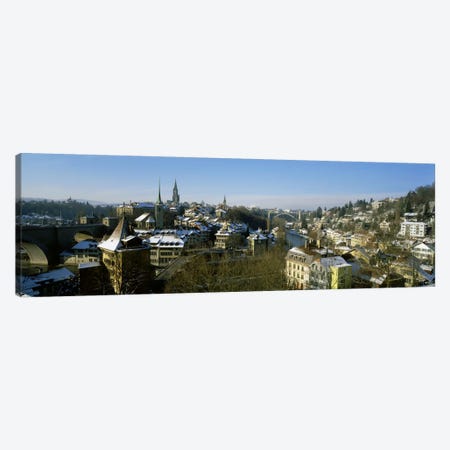 High angle view of a city, Berne, Switzerland Canvas Print #PIM2216} by Panoramic Images Canvas Art Print