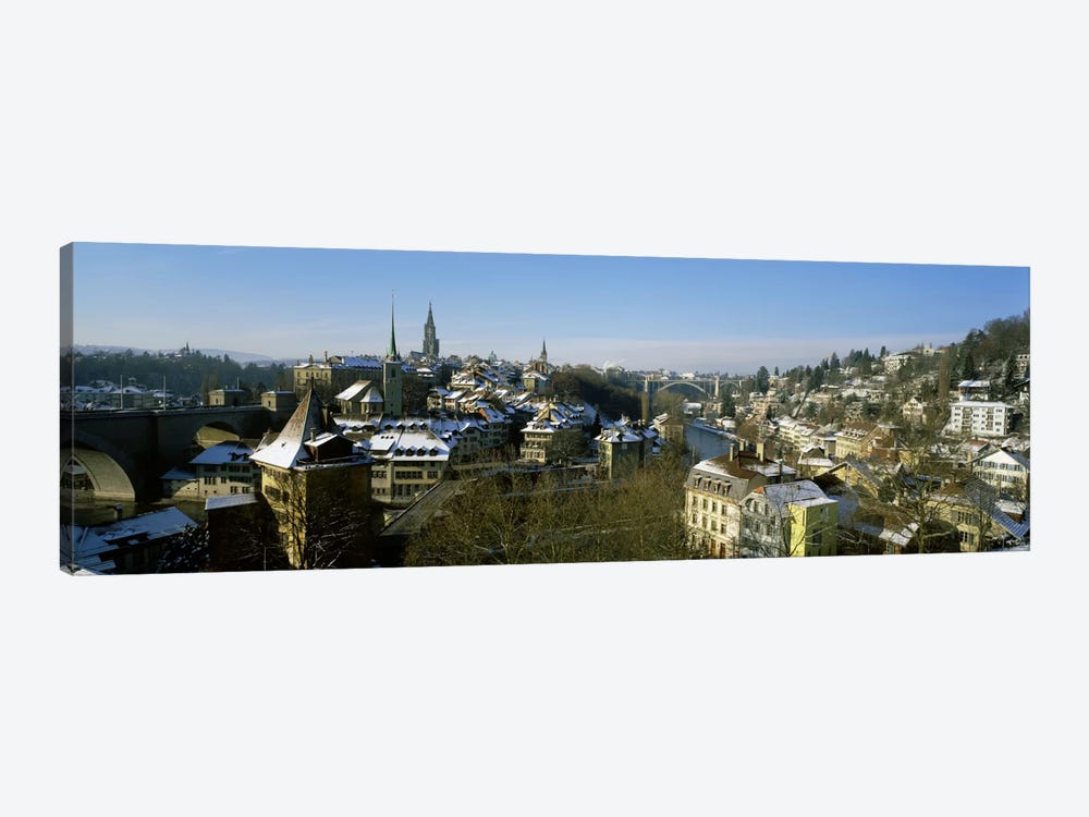 High angle view of a city, Berne, Switzerland by Panoramic Images 1-piece Canvas Artwork