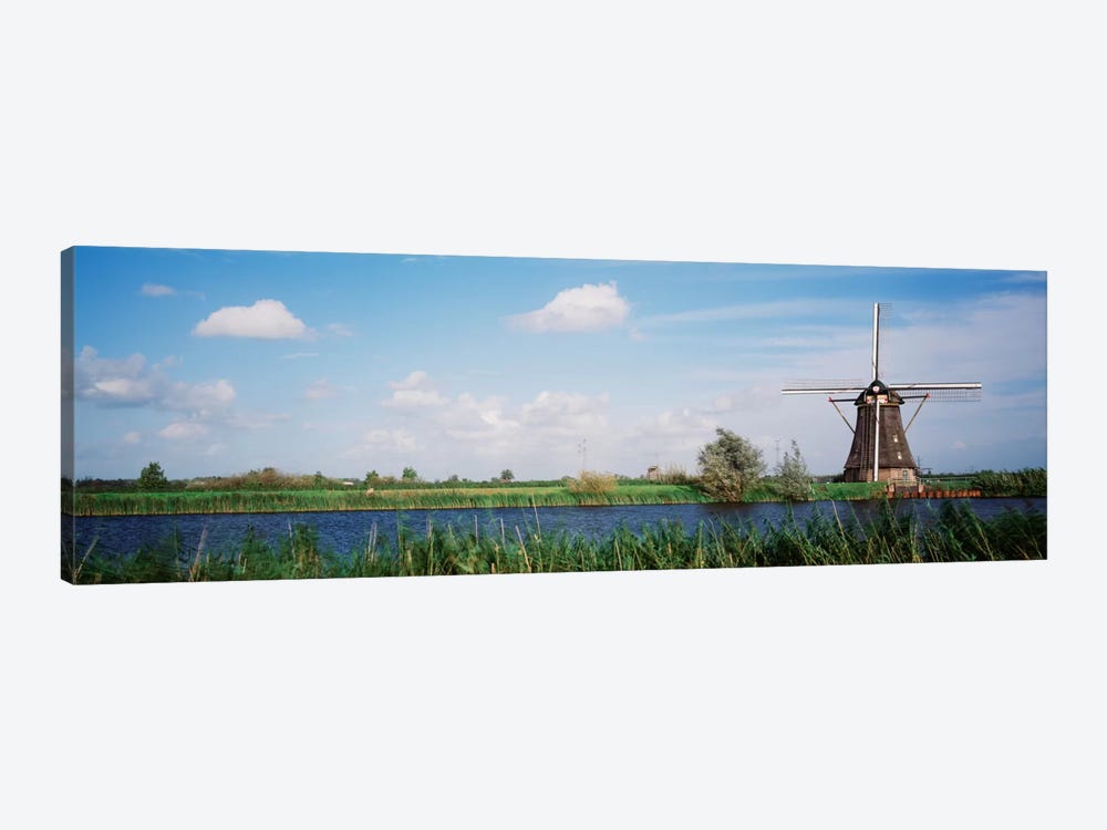 Traditional Dutch Windmill, Netherlands by Panoramic Images 1-piece Canvas Art Print