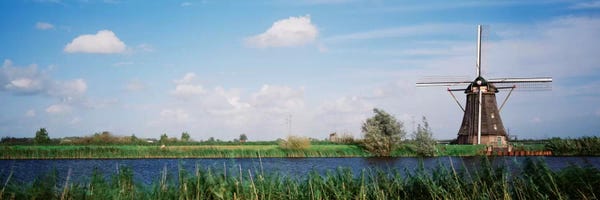 Watermills & Windmills: Traditional Dutch Windmill, Netherlands by Panoramic Images