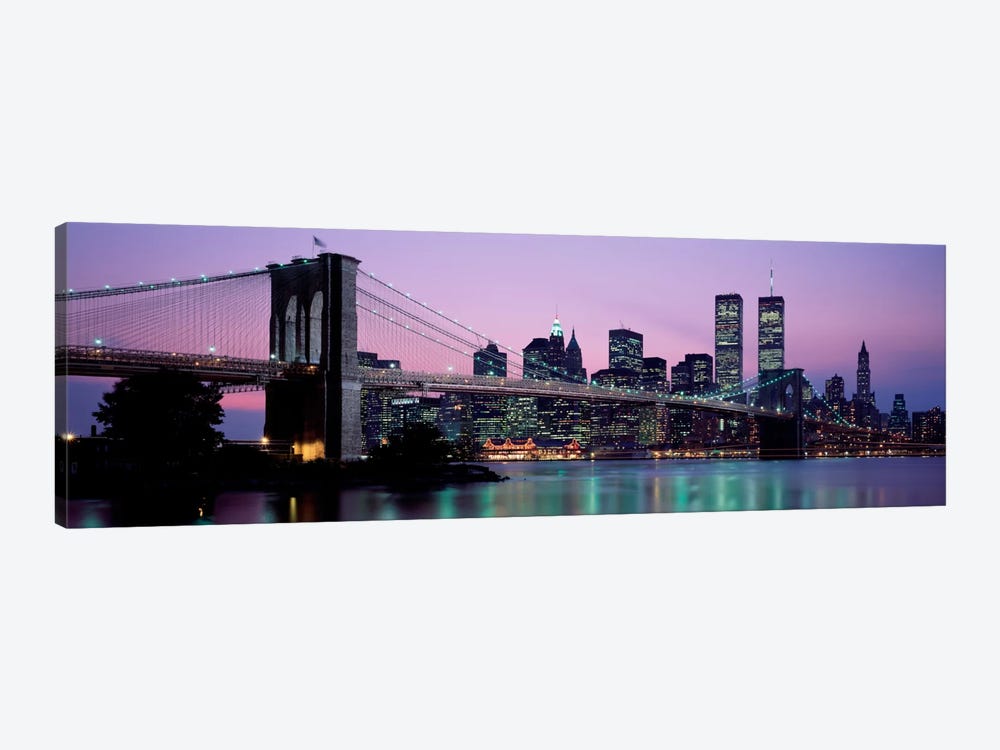 Brooklyn Bridge New York NY USA by Panoramic Images 1-piece Art Print