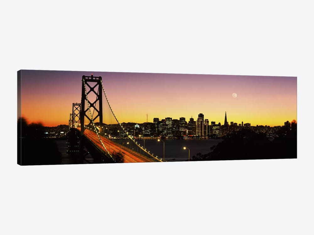 Bay Bridge San Francisco CA USA by Panoramic Images 1-piece Canvas Art