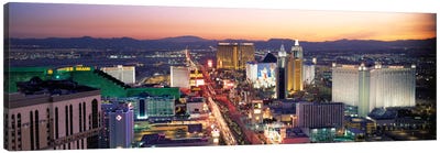 The Strip Las Vegas NV USA Canvas Art Print - Las Vegas Art