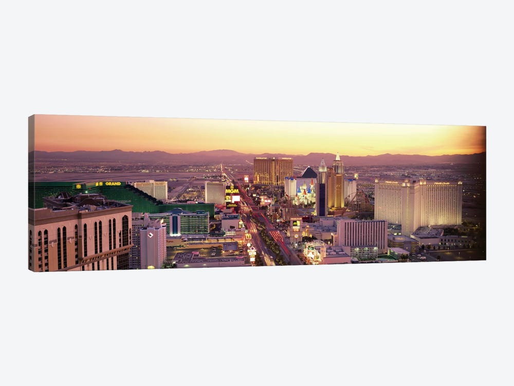 The Strip, Las Vegas, Nevada, USA by Panoramic Images 1-piece Canvas Wall Art