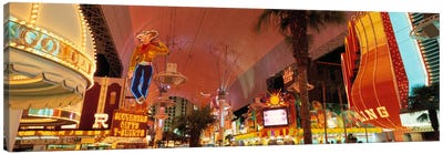 Fremont Street Experience Las Vegas NV USA #2 Canvas Art Print - Las Vegas Art