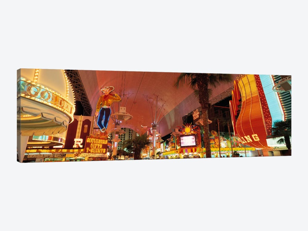 Fremont Street Experience Las Vegas NV USA #2 by Panoramic Images 1-piece Art Print