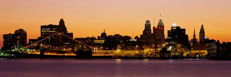 Buildings at the waterfront, Philadelphia, Pennsylvania, USA by Panoramic Images wall art
