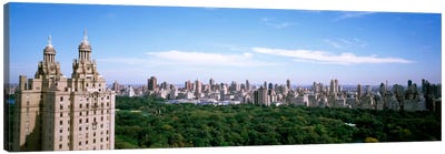 Cityscape Of New York, NYC, New York City, New York State, USA Canvas Art Print - City Park Art