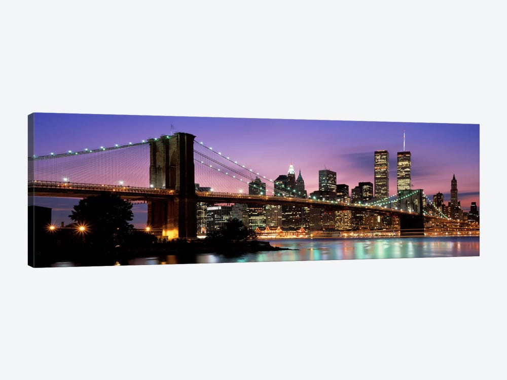 Brooklyn Bridge New York NY USA by Panoramic Images 1-piece Canvas Art