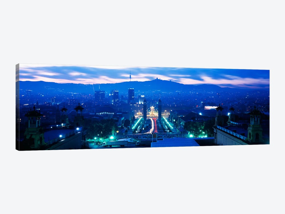 Barcelona Spain by Panoramic Images 1-piece Canvas Artwork