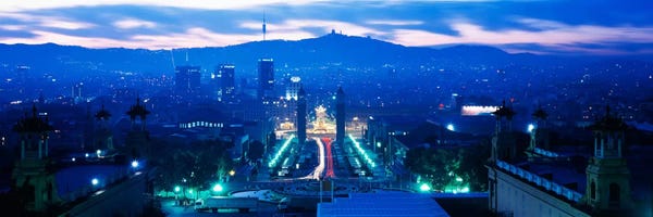 Catalonia: Barcelona Spain by Panoramic Images