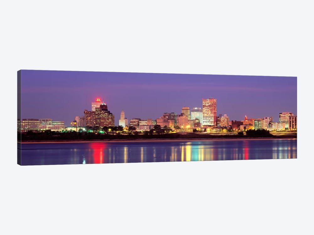 Dusk, Memphis, Tennessee, USA by Panoramic Images 1-piece Canvas Wall Art
