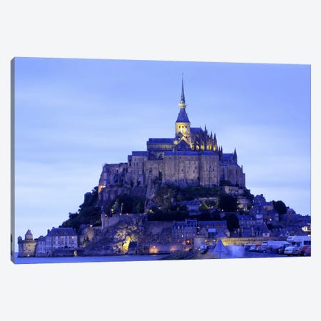 Mont St Michel Brittany France Canvas Print #PIM2280} by Panoramic Images Art Print