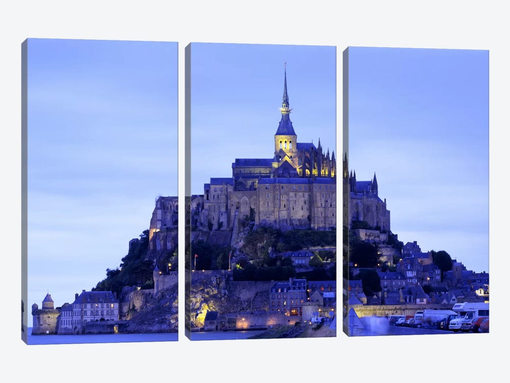 Mont St Michel Brittany France by Panoramic Images 3-piece Art Print