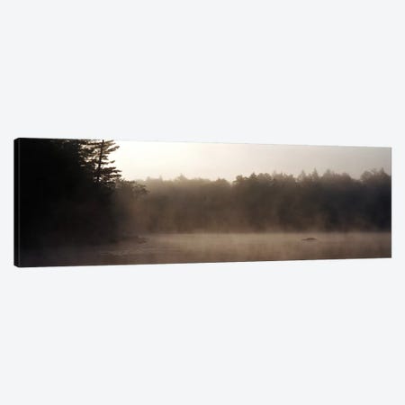 Morning Mist Adirondack State Park Old Forge NY USA Canvas Print #PIM2294} by Panoramic Images Art Print