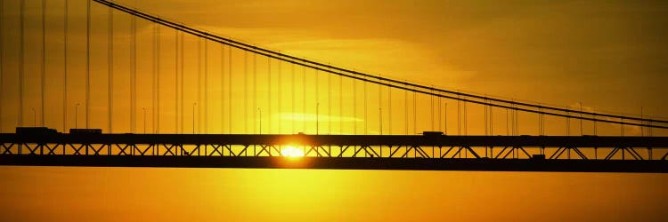 Sunrise Bay Bridge San Francisco CA USA by Panoramic Images wall art