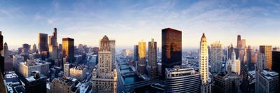 Downtown Skyline II, Chicago, Illinois, USA by Panoramic Images canvas print