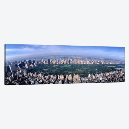 Aerial Central Park New York NY USA Canvas Print #PIM2313} by Panoramic Images Canvas Print