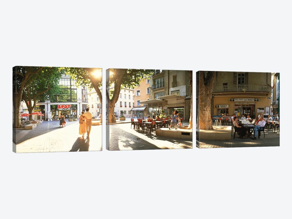 Cafe Provence France by Panoramic Images 3-piece Art Print