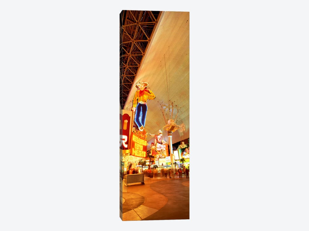 Fremont Street Downtown Las Vegas by Panoramic Images 1-piece Canvas Wall Art