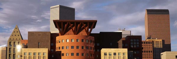 Colorado: Skyscrapers In The City, Denver, Colorado, USA by Panoramic Images