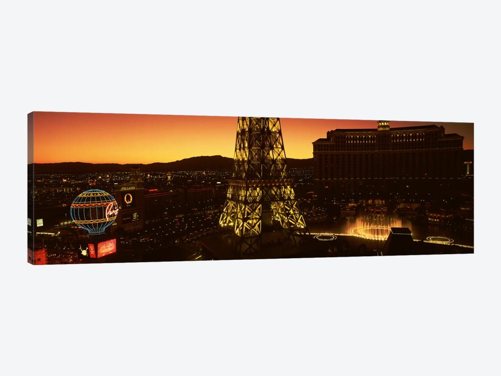 High Angle View Of A City, Las Vegas, Nevada, USA #2 by Panoramic Images 1-piece Canvas Art Print