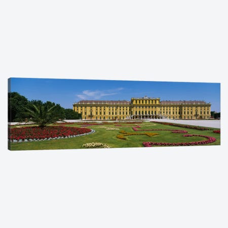 Facade of a building, Schonbrunn Palace, Vienna, Austria Canvas Print #PIM2327} by Panoramic Images Canvas Print