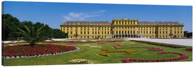 Facade of a building, Schonbrunn Palace, Vienna, Austria Canvas Art Print - Vienna
