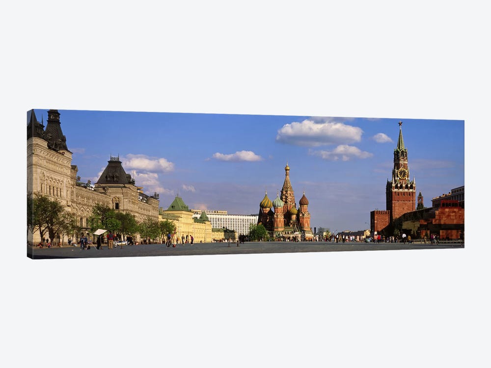 Red Square (Krasnaya Ploshchad), Moscow, Russia by Panoramic Images 1-piece Canvas Print