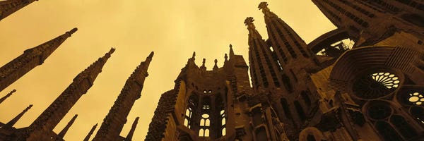 Catalonia: La Sagrada Familia Barcelona Spain by Panoramic Images
