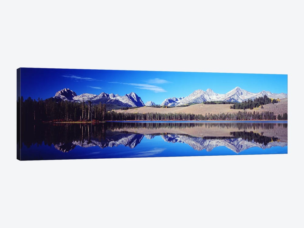 Little Redfish Lake Mountains ID USA by Panoramic Images 1-piece Canvas Print