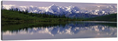 Wonder Lake Denali National Park AK USA Canvas Art Print - Nature Panoramics
