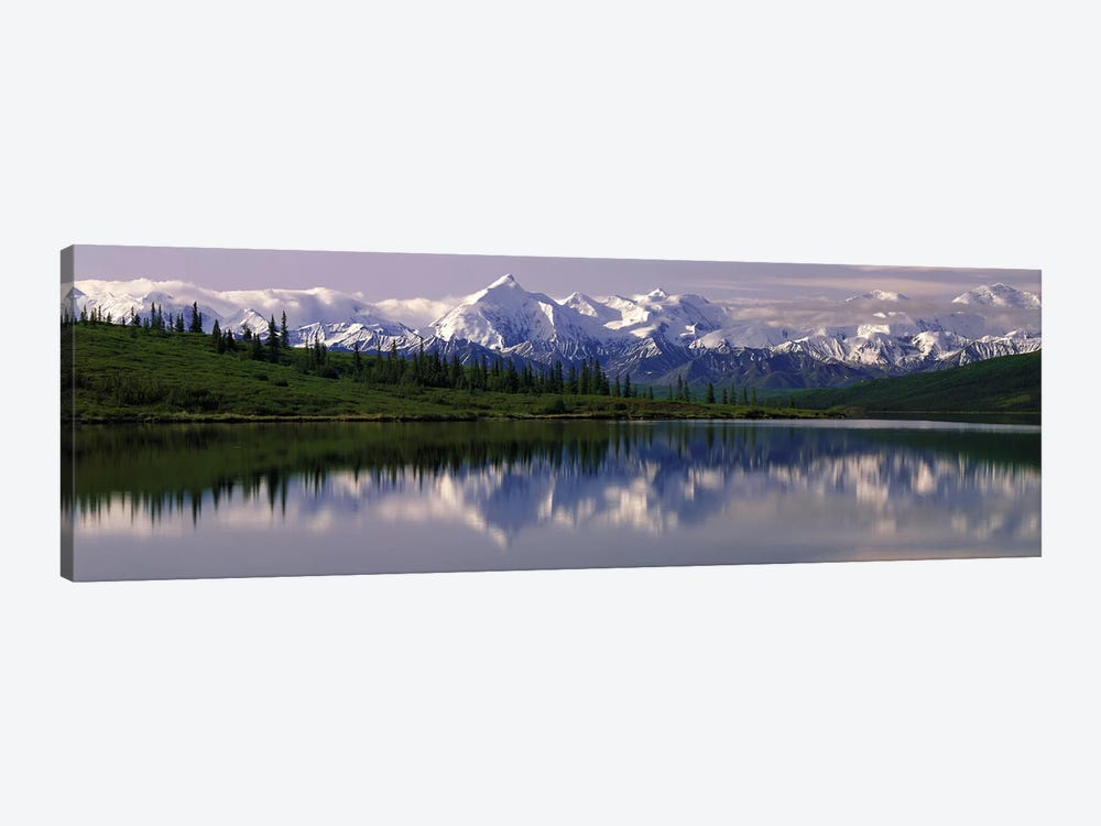 Wonder Lake Denali National Park AK USA by Panoramic Images 1-piece Canvas Print