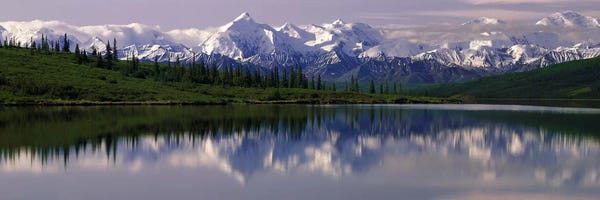 Denali National Park & Preserve: Wonder Lake Denali National Park AK USA by Panoramic Images