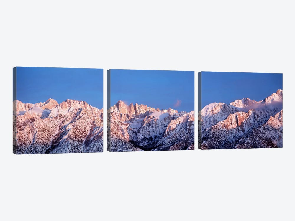 Snow Mt Whitney CA USA by Panoramic Images 3-piece Art Print