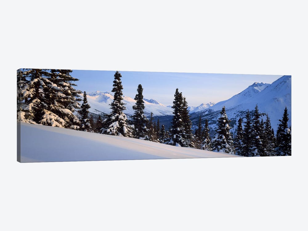 Winter Chugach Mountains AK by Panoramic Images 1-piece Canvas Art Print