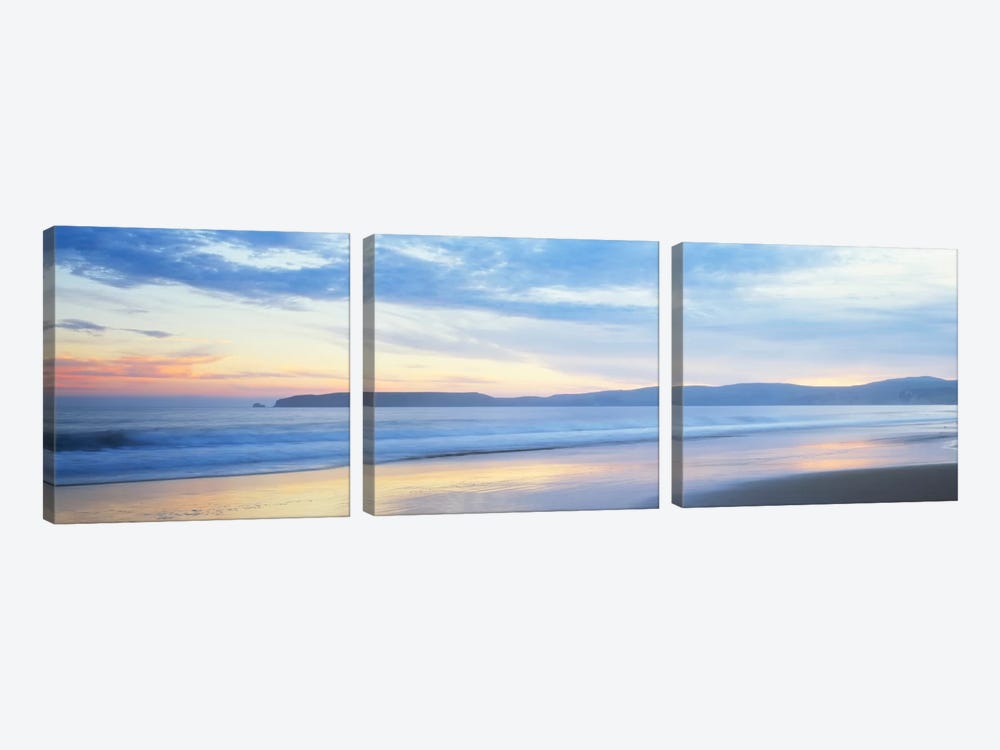 Seascape, Marin County, California, USA by Panoramic Images 3-piece Canvas Artwork