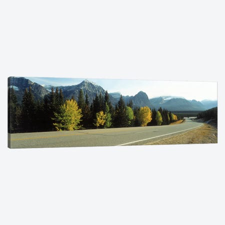Road Alberta Canada Canvas Print #PIM2383} by Panoramic Images Canvas Wall Art