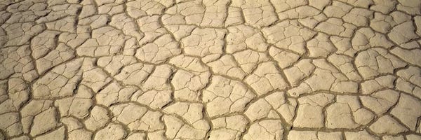 Dried Mud Death Valley CA USA