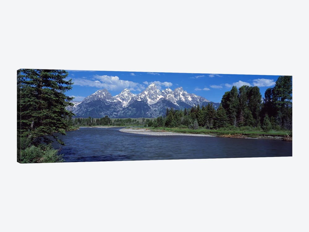 Snake River & Grand Teton WY USA by Panoramic Images 1-piece Art Print