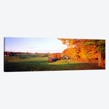 Fall Farm VT USA Canvas Print #PIM2399} by Panoramic Images Art Print