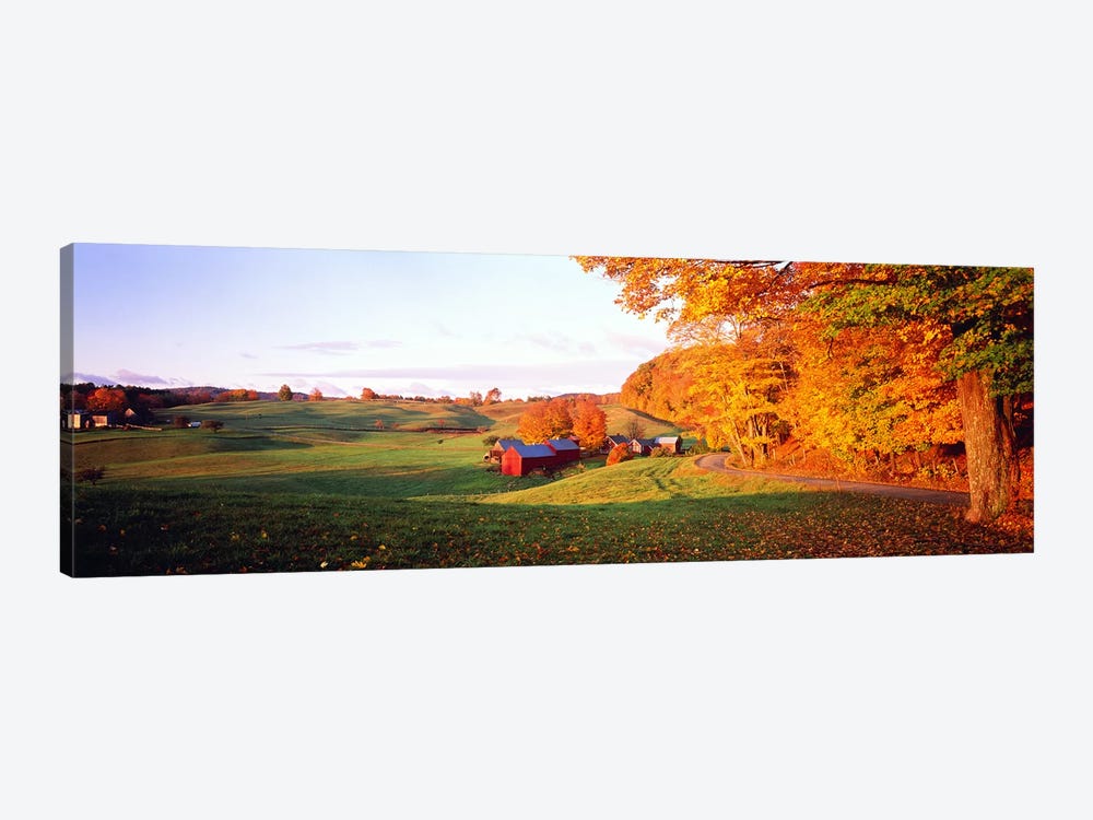 Fall Farm VT USA by Panoramic Images 1-piece Canvas Wall Art