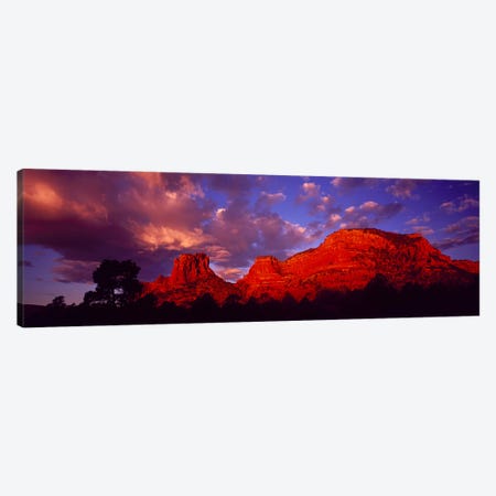 Rocks at Sunset Sedona AZ USA Canvas Print #PIM2402} by Panoramic Images Canvas Print