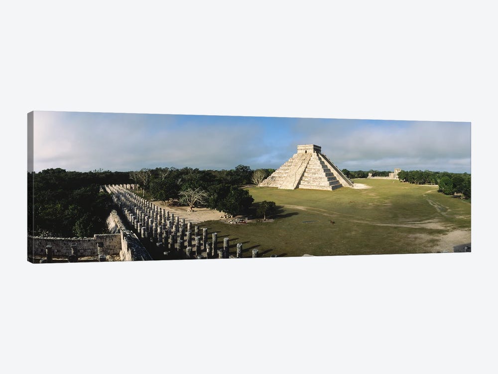 Pyramid Chichen Itza Mexico by Panoramic Images 1-piece Canvas Artwork