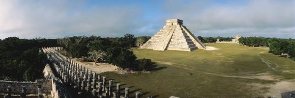 Ancient Ruins: Pyramid Chichen Itza Mexico by Panoramic Images
