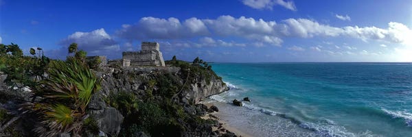 Ancient Ruins: El Castillo Tulum Mexico by Panoramic Images