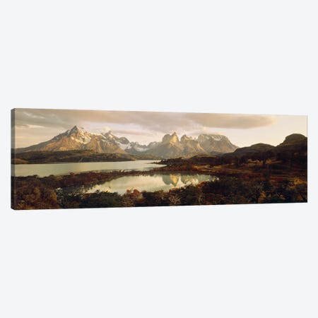 Torres del Paine National Park Chile Canvas Print #PIM2407} by Panoramic Images Canvas Art