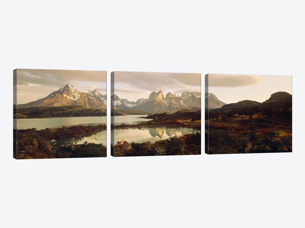 Torres del Paine National Park Chile by Panoramic Images 3-piece Canvas Artwork