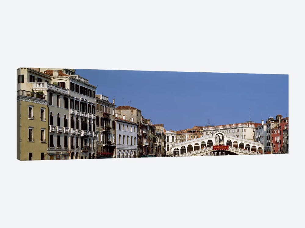 Ponte di Rialto (Rialto Bridge) & Surrounding Architecture, Venice, Veneto, Italy by Panoramic Images 1-piece Art Print
