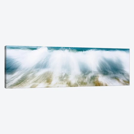 Surf Fountains Big Makena Beach Maui HI USA Canvas Print #PIM241} by Panoramic Images Canvas Wall Art